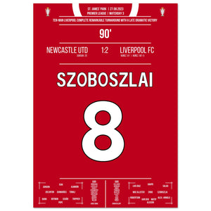 Liverpool's spätes Comeback in Unterzahl im St. James' Park A4-21x29.7-cm-8x12-Ohne-Rahmen