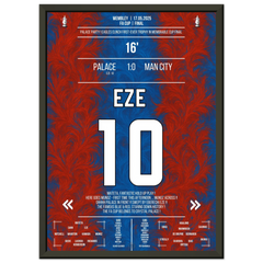 Eze fires Palace to their first-ever cup triumph in club history