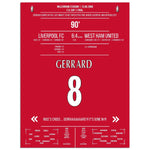 Gerrard rettet Liverpool in die Verlängerung im FA Cup Finale in 2006 gegen West Ham 