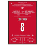 Gerrard rettet Liverpool in die Verlängerung im FA Cup Finale in 2006 gegen West Ham 