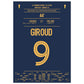 El gol récord de Giroud para Francia en la Copa del Mundo 2022 contra Polonia