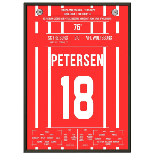 Petersens perfekter Abschied - Treffer im letzten Heimspiel für Freiburg 