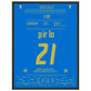 Pirlo's Traumpass durch die deutsche Defensive zum 1:0 durch Grosso 45x60-cm-18x24-Schwarzer-Aluminiumrahmen