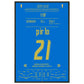 Pirlo's Traumpass durch die deutsche Defensive zum 1:0 durch Grosso 60x90-cm-24x36-Schwarzer-Aluminiumrahmen