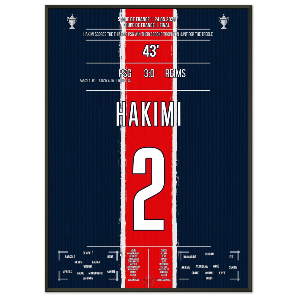 <tc>Hakimi marca y el PSG también gana la Copa de Francia.









</tc>
