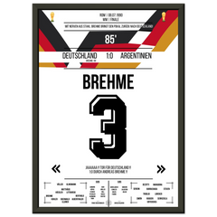 Brehme's penalty against Argentina in the 1990 World Cup final