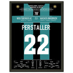 Innsbruck's wilde Aufholjagd zum Klassenerhalt 2013 30x40-cm-12x16-Schwarzer-Aluminiumrahmen