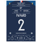 Pavard's Traumtor gegen Argentinien im WM Achtelfinale 2018 50x70-cm-20x28-Ohne-Rahmen