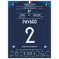 Pavard's Traumtor gegen Argentinien im WM Achtelfinale 2018 45x60-cm-18x24-Ohne-Rahmen
